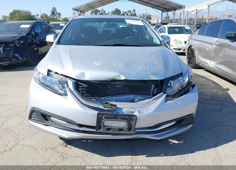 2013 HONDA CIVIC EX VIN: 19XFB2F8XDE222314