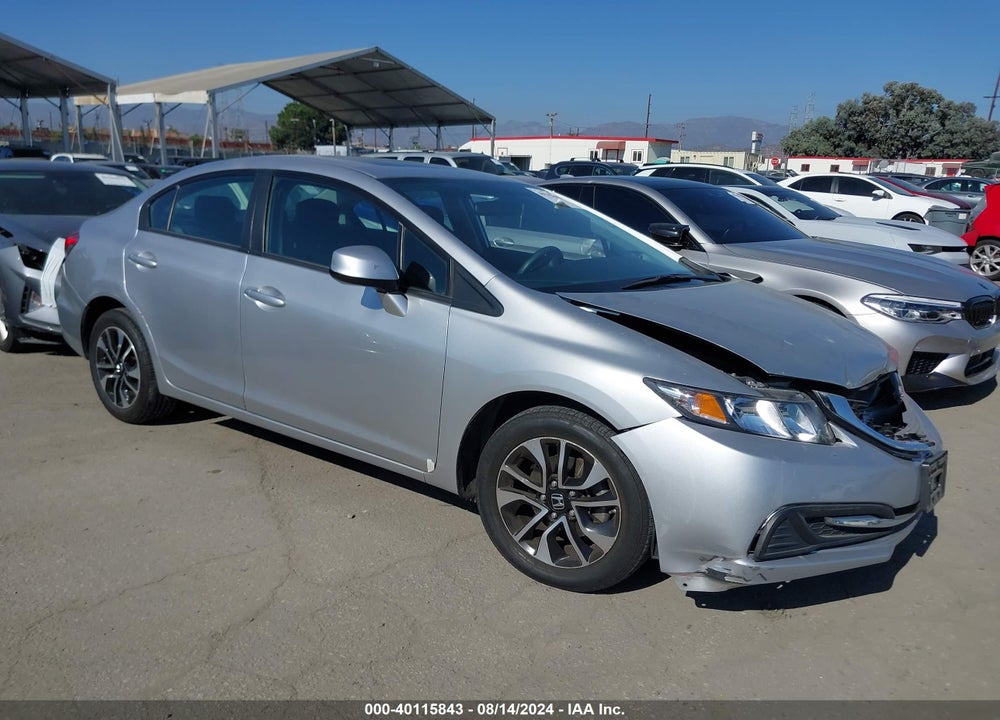 2013 HONDA CIVIC EX VIN: 19XFB2F8XDE222314