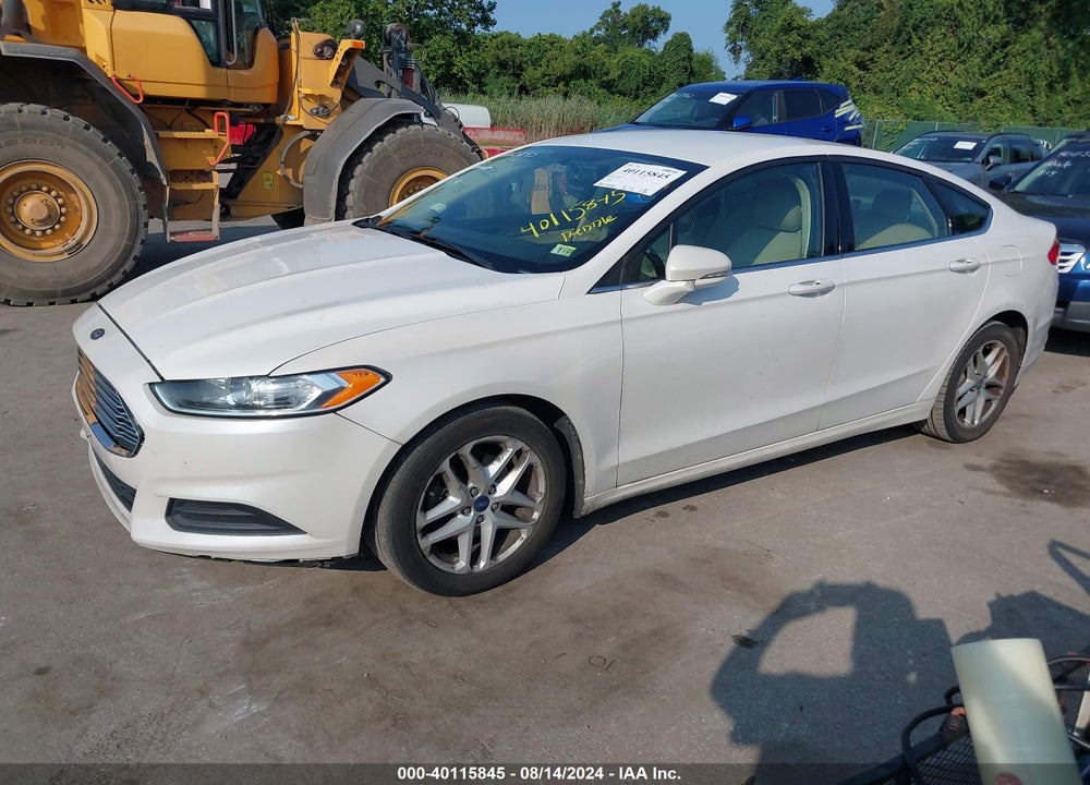 2014 FORD FUSION SE VIN: 3FA6P0HD4ER198219