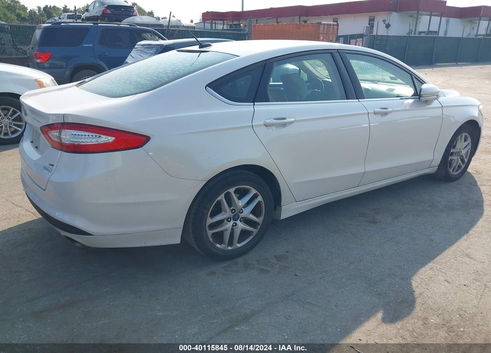 2014 FORD FUSION SE VIN: 3FA6P0HD4ER198219