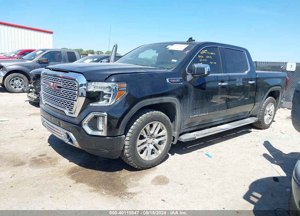 2019 GMC SIERRA 1500 DENALI VIN: 1GTU9FEL5KZ100235