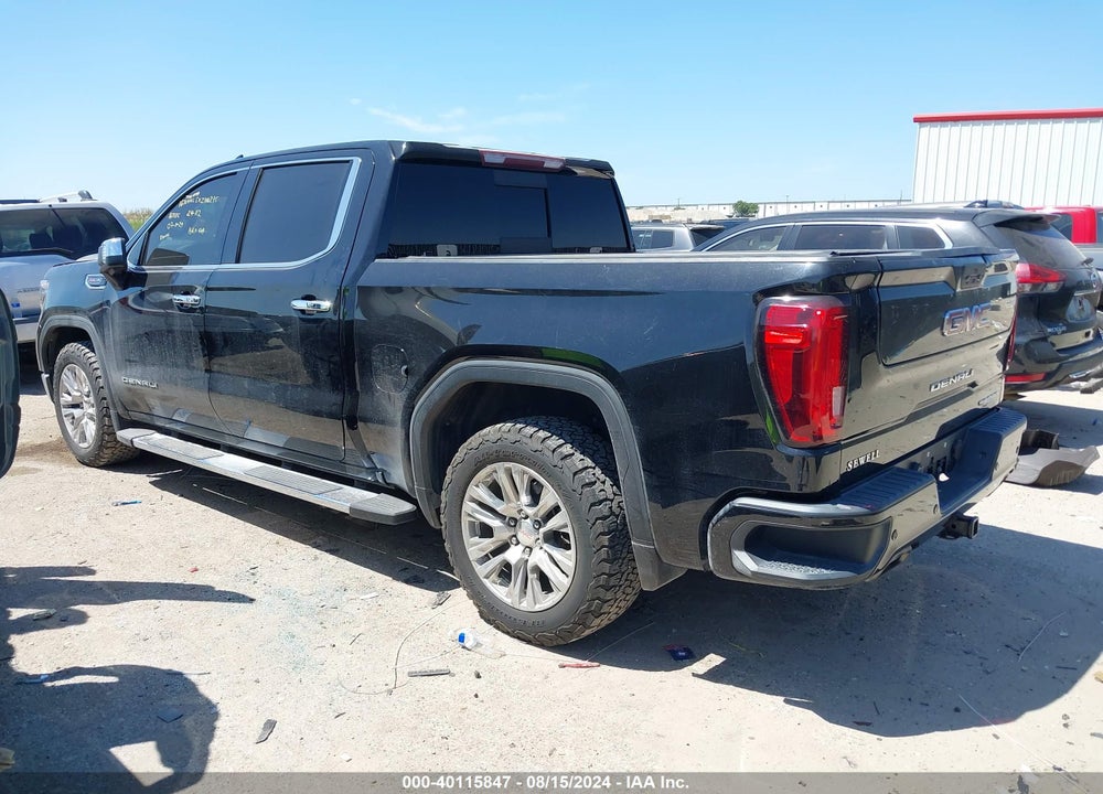 2019 GMC SIERRA 1500 DENALI VIN: 1GTU9FEL5KZ100235