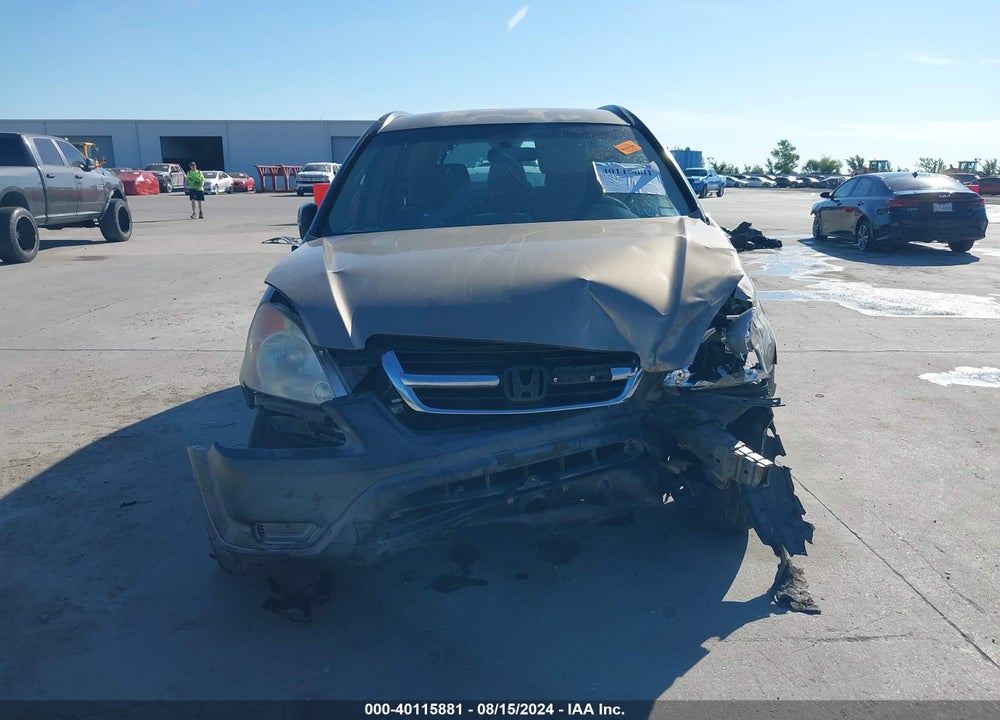 2002 HONDA CR-V LX VIN: SHSRD68432U001131