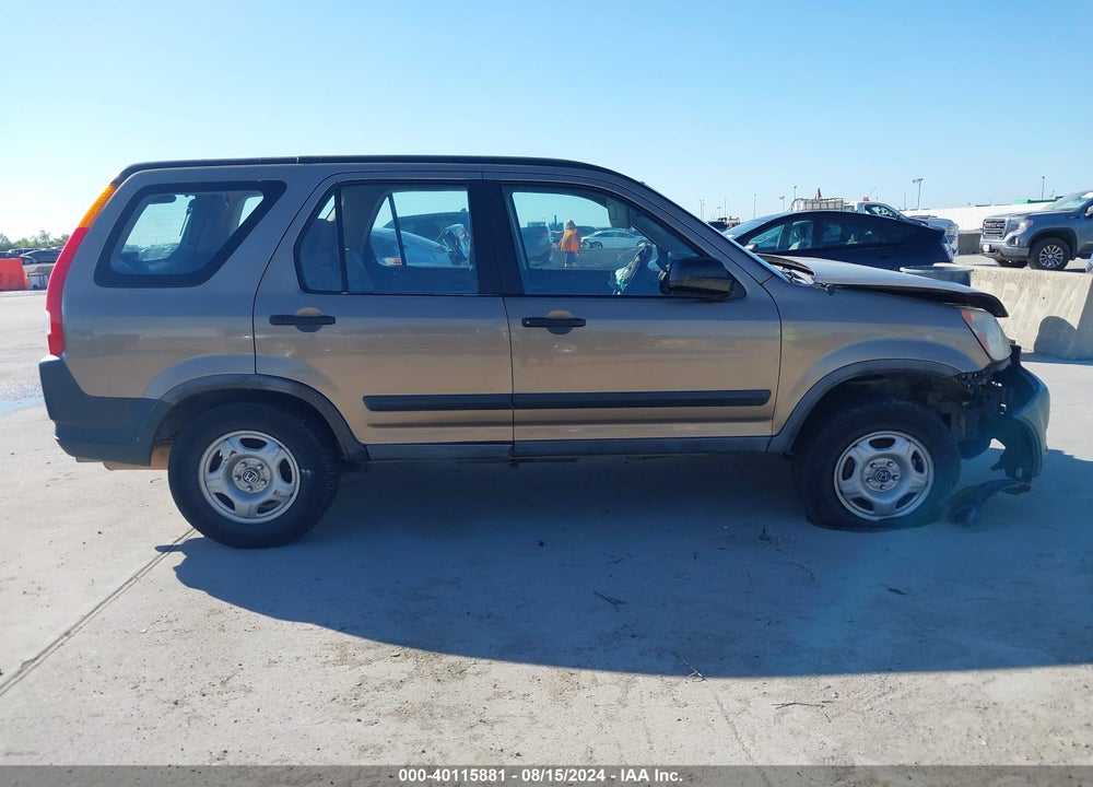2002 HONDA CR-V LX VIN: SHSRD68432U001131