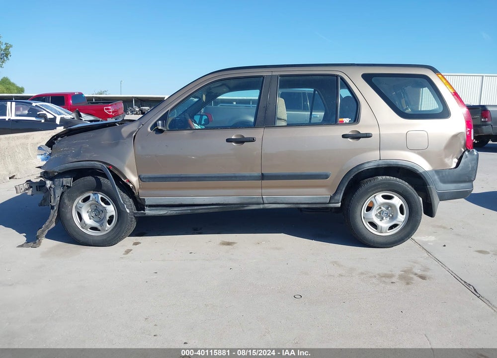 2002 HONDA CR-V LX VIN: SHSRD68432U001131