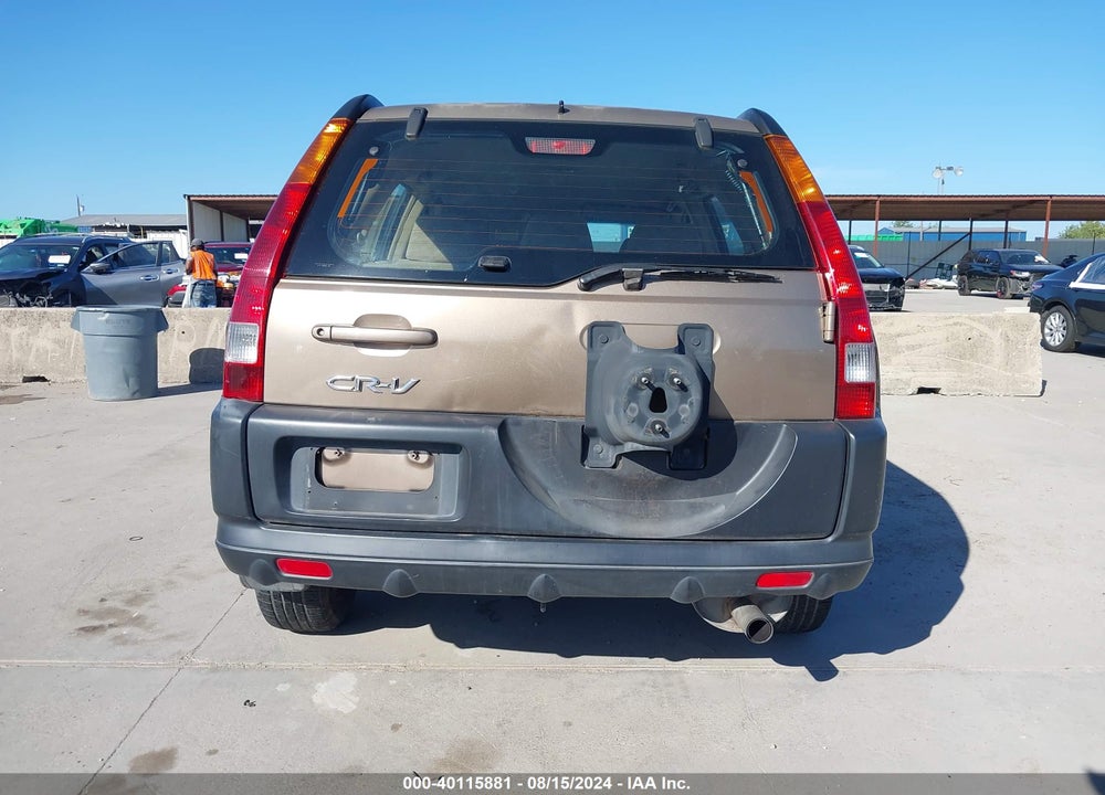 2002 HONDA CR-V LX VIN: SHSRD68432U001131
