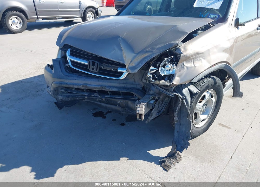 2002 HONDA CR-V LX VIN: SHSRD68432U001131