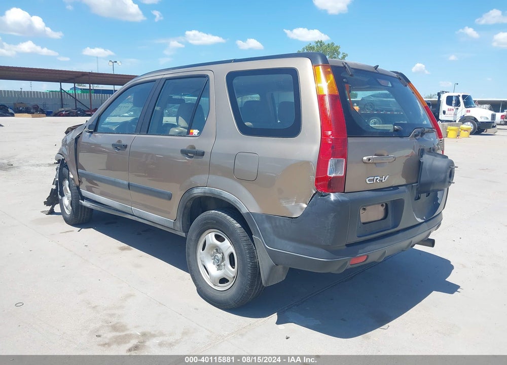 2002 HONDA CR-V LX VIN: SHSRD68432U001131