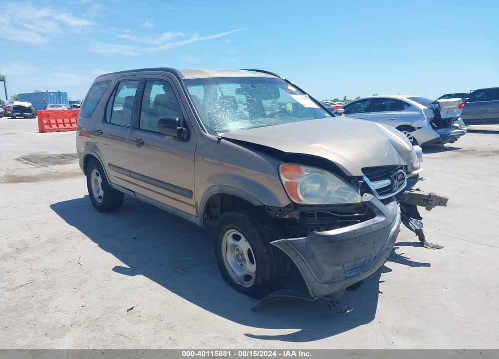 2002 HONDA CR-V LX VIN: SHSRD68432U001131
