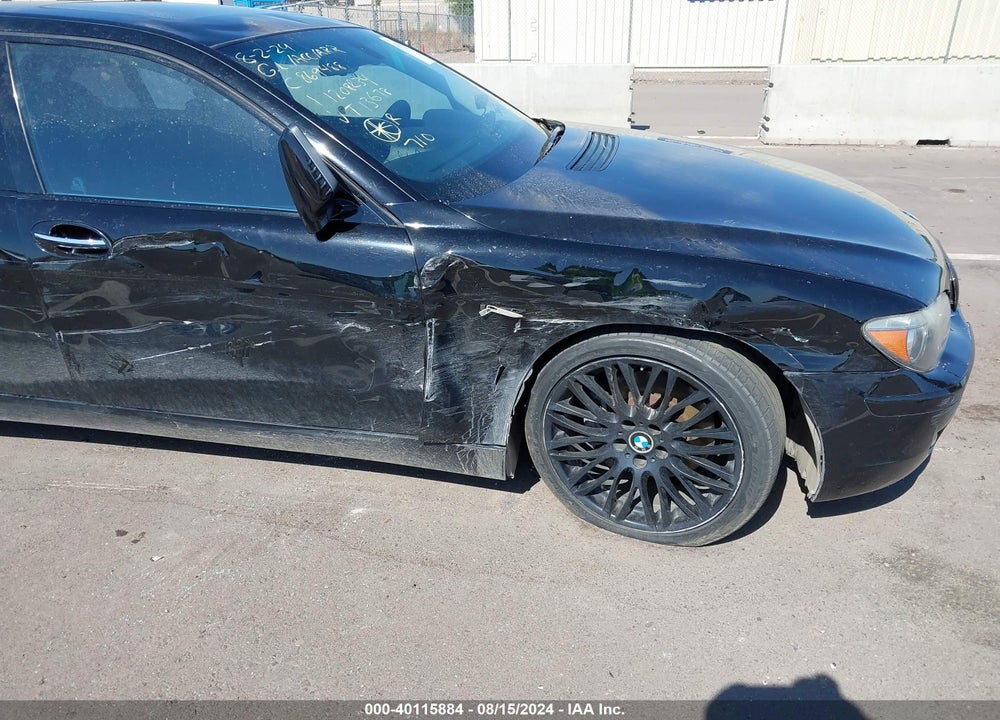 2008 BMW 750I VIN: WBAHL83508DT13678