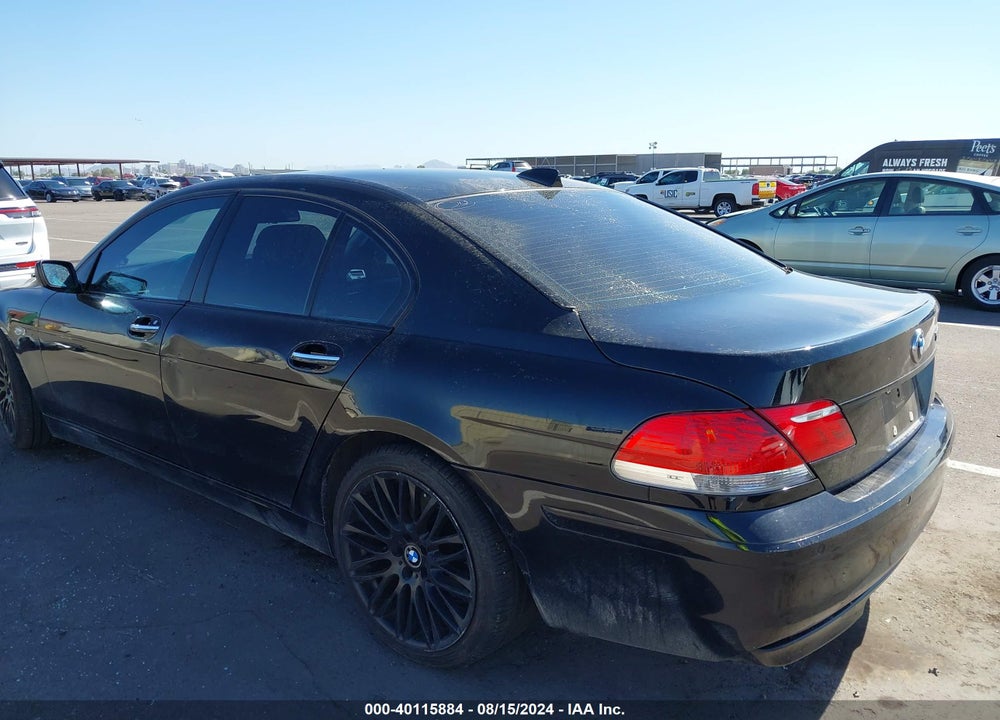 2008 BMW 750I VIN: WBAHL83508DT13678