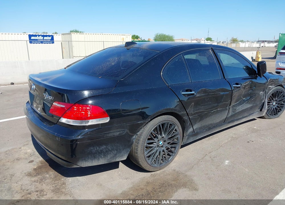 2008 BMW 750I VIN: WBAHL83508DT13678