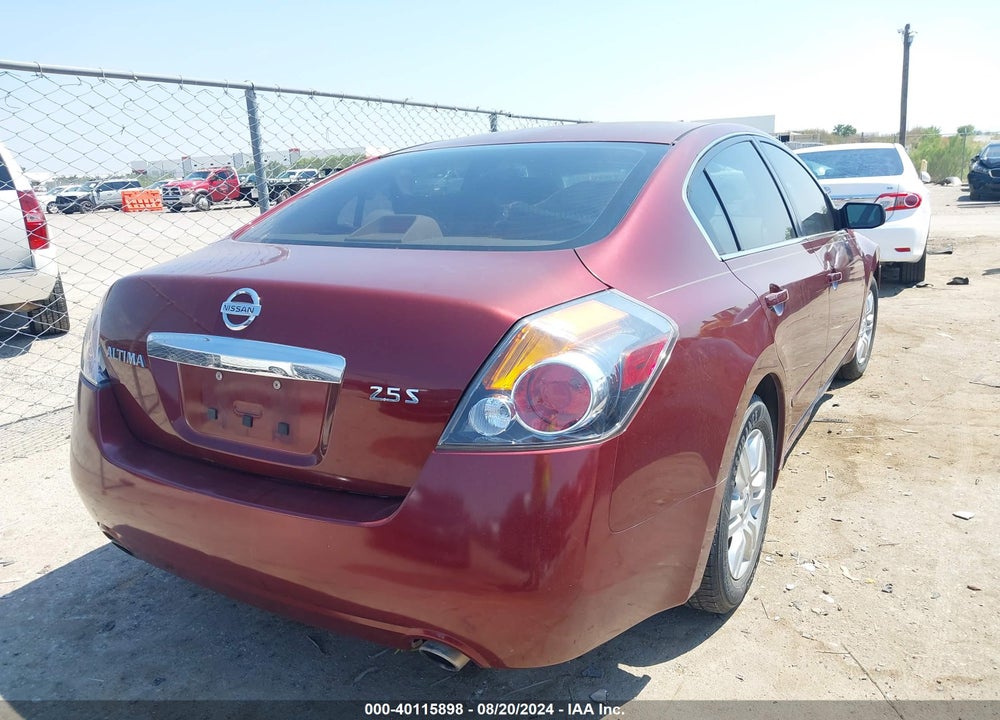 2010 NISSAN ALTIMA 2.5 S VIN: 1N4AL2APXAN452874
