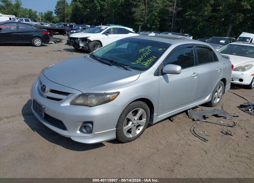 2011 TOYOTA COROLLA S VIN: 2T1BU4EE8BC569468