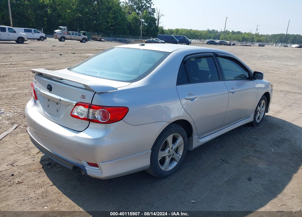 2011 TOYOTA COROLLA S VIN: 2T1BU4EE8BC569468