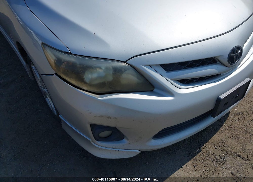 2011 TOYOTA COROLLA S VIN: 2T1BU4EE8BC569468