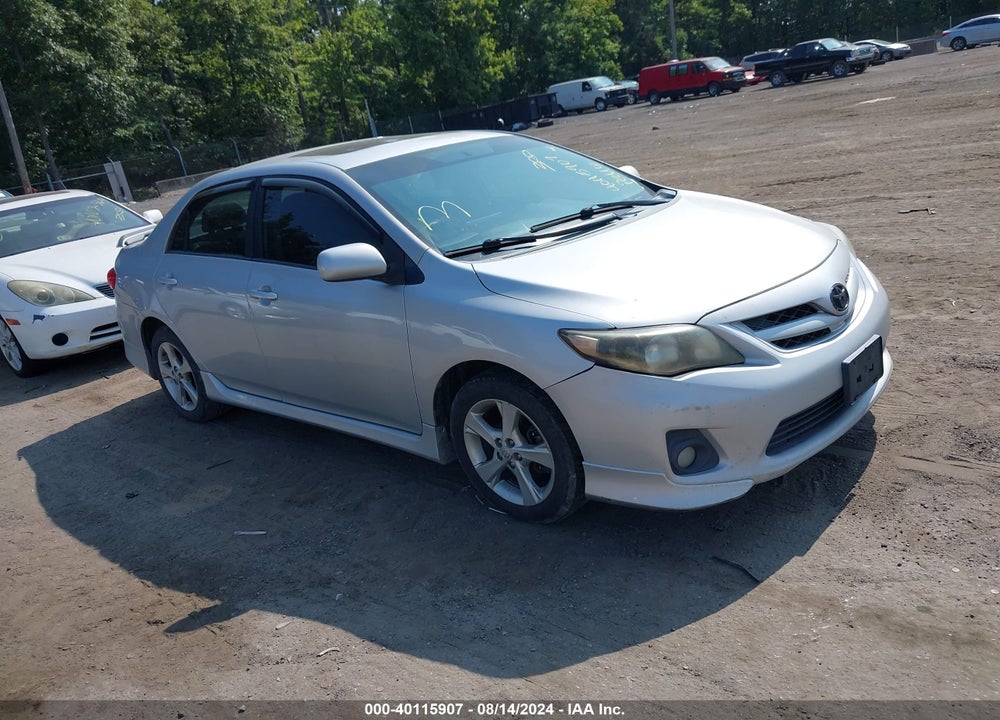 2011 TOYOTA COROLLA S VIN: 2T1BU4EE8BC569468