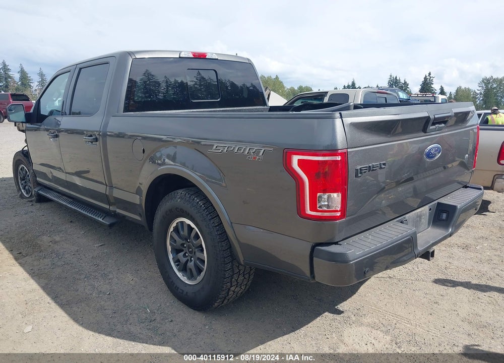 2016 FORD F-150 XLT VIN: 1FTFW1EF4GKE58229