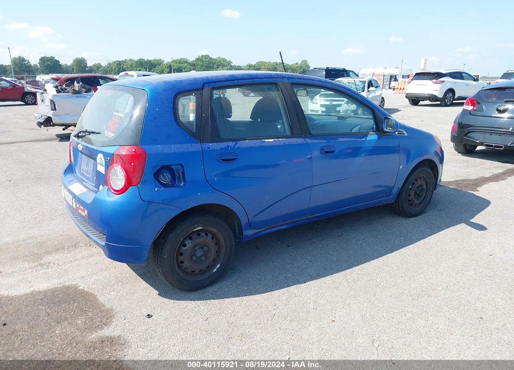 2009 CHEVROLET AVEO LT VIN: KL1TD66E89B327875