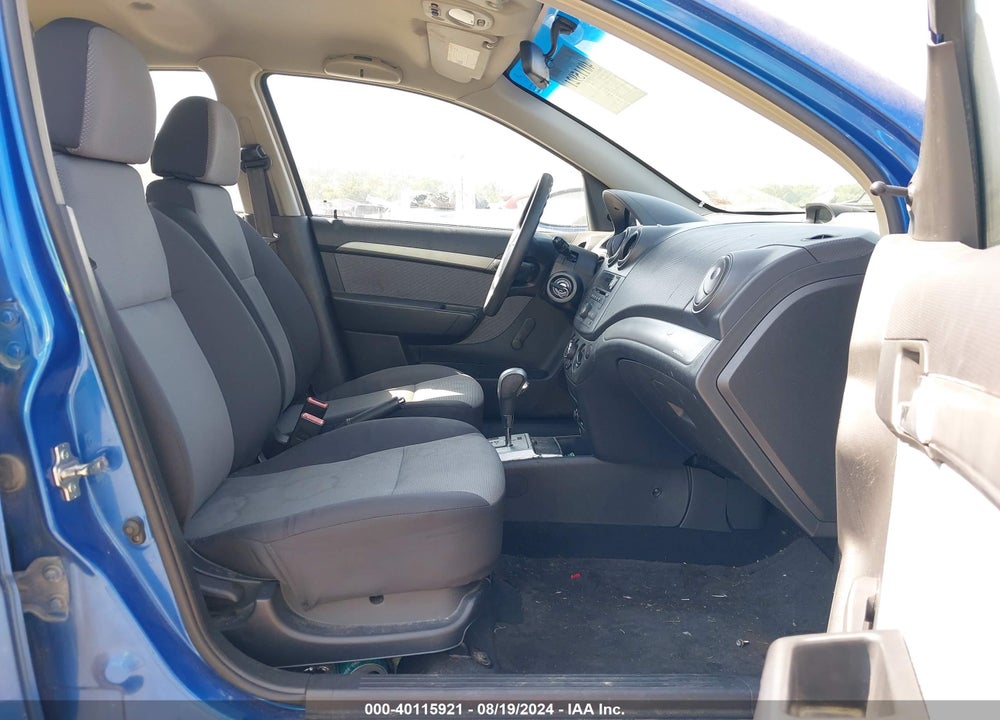 2009 CHEVROLET AVEO LT VIN: KL1TD66E89B327875