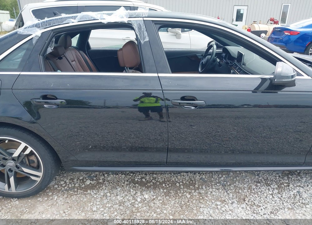 2018 AUDI A4 2.0T PREMIUM VIN: WAUENAF47JN019573