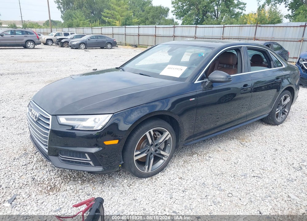 2018 AUDI A4 2.0T PREMIUM VIN: WAUENAF47JN019573