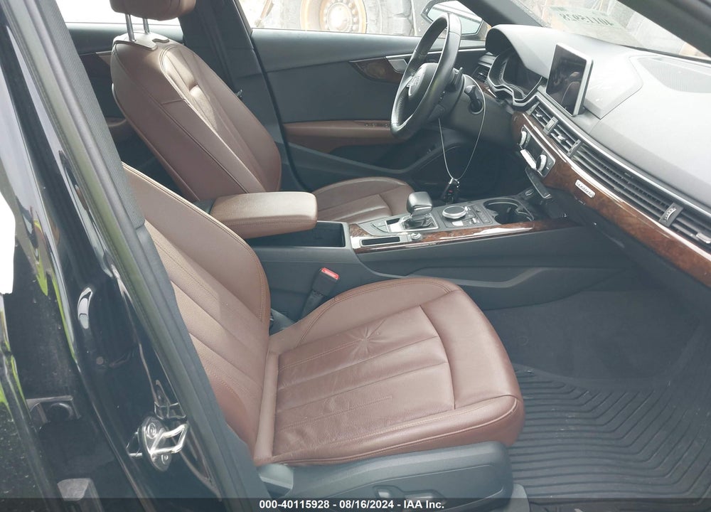 2018 AUDI A4 2.0T PREMIUM VIN: WAUENAF47JN019573