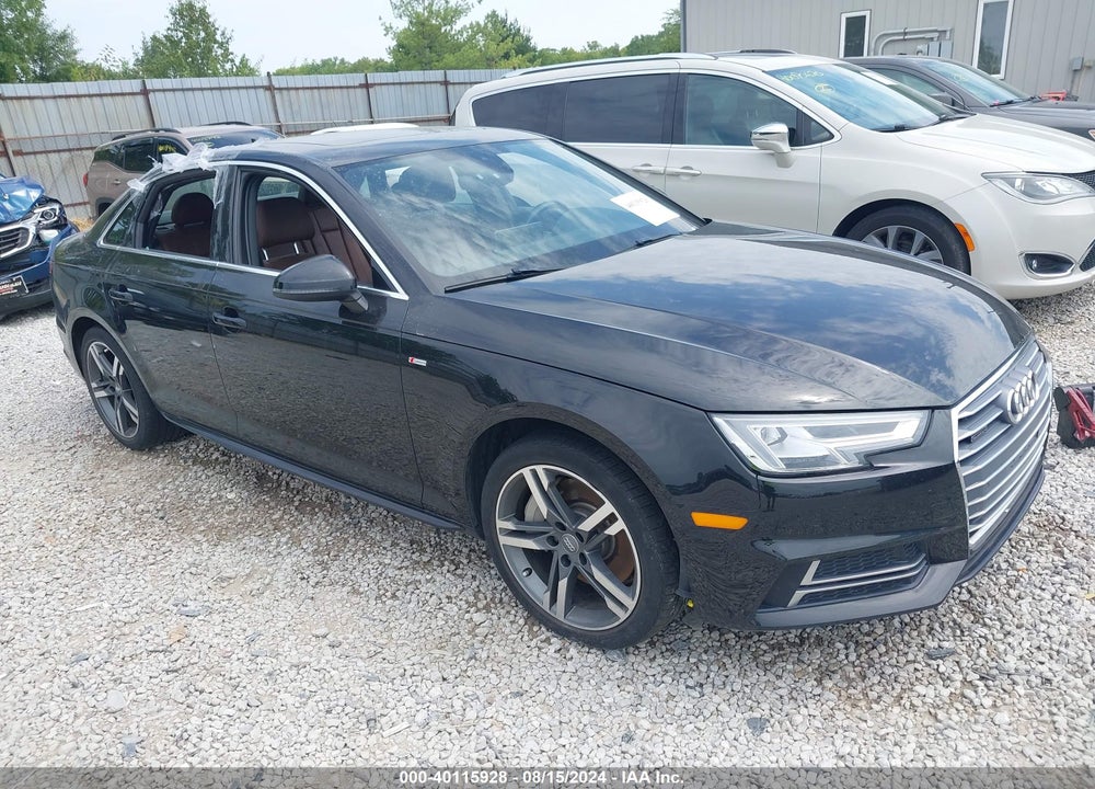 2018 AUDI A4 2.0T PREMIUM VIN: WAUENAF47JN019573