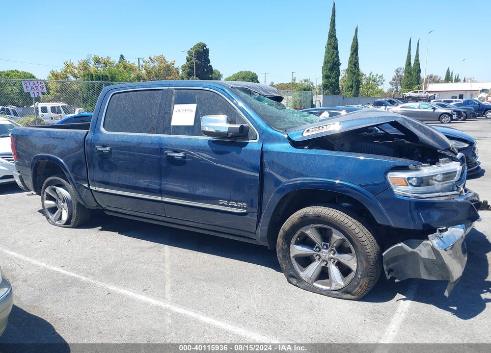 2022 RAM 1500 LIMITED 4X4 5'7 BOX VIN: 1C6SRFHMXNN213337