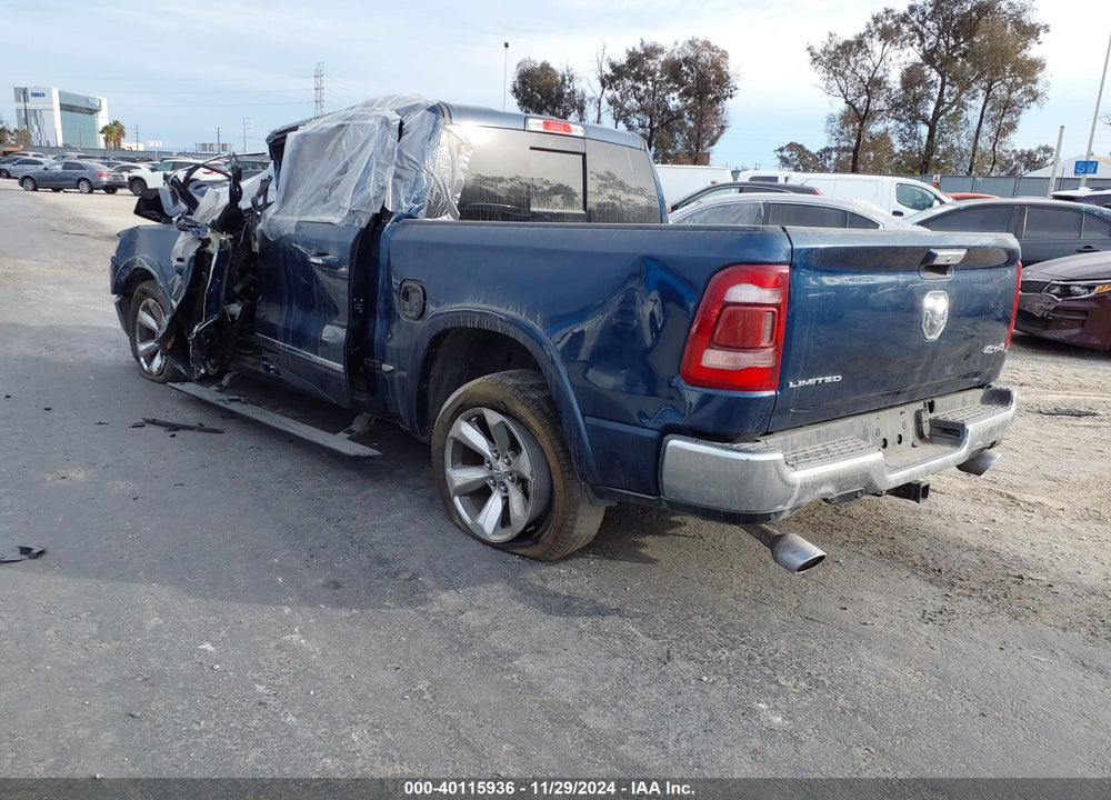 2022 RAM 1500 LIMITED 4X4 5'7 BOX VIN: 1C6SRFHMXNN213337
