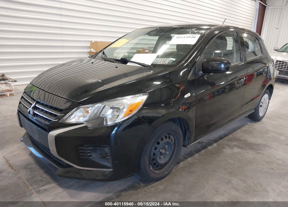 2021 MITSUBISHI MIRAGE VIN: ML32AUHJ2MH006855