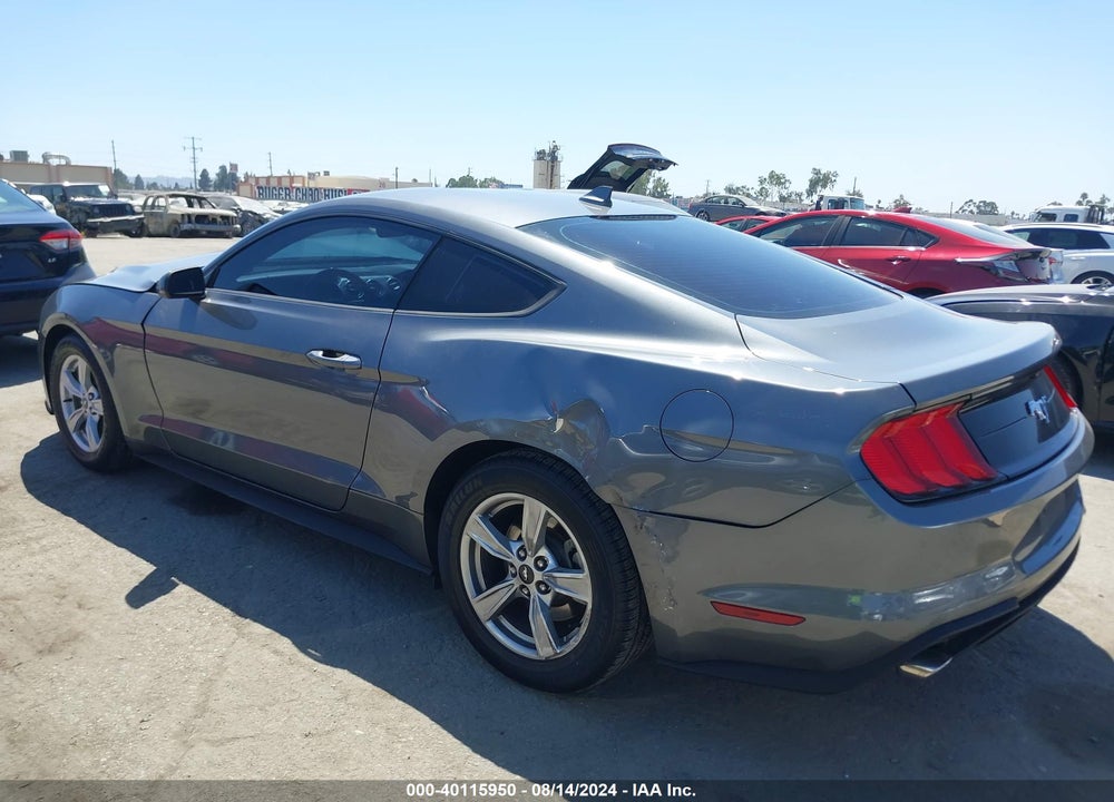 2021 FORD MUSTANG ECOBOOST FASTBACK VIN: 1FA6P8TH1M5156021