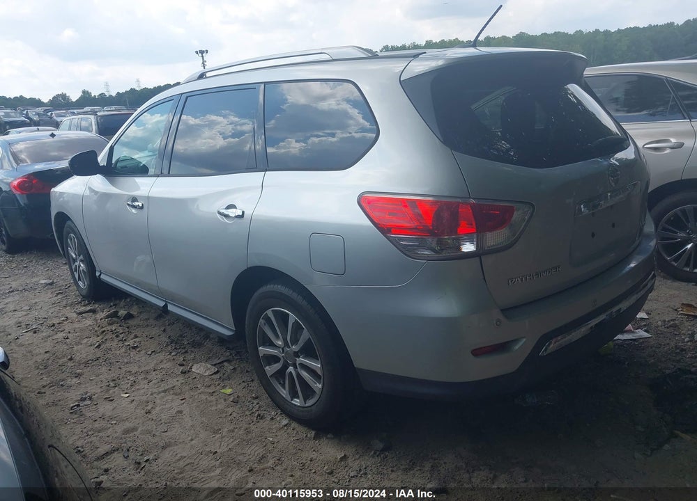 2015 NISSAN PATHFINDER PLATINUM/S/SL/SV VIN: 5N1AR2MN9FC676655