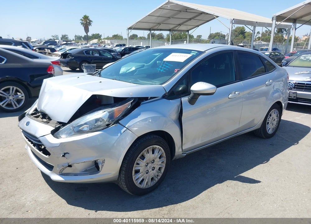 2017 FORD FIESTA S VIN: 3FADP4AJ6HM137874