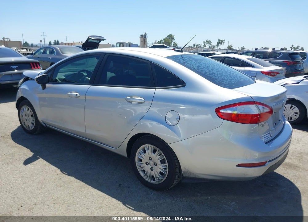 2017 FORD FIESTA S VIN: 3FADP4AJ6HM137874