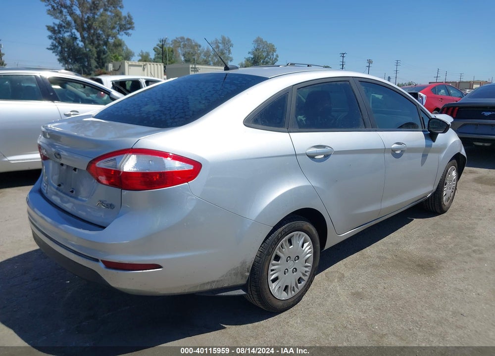 2017 FORD FIESTA S VIN: 3FADP4AJ6HM137874