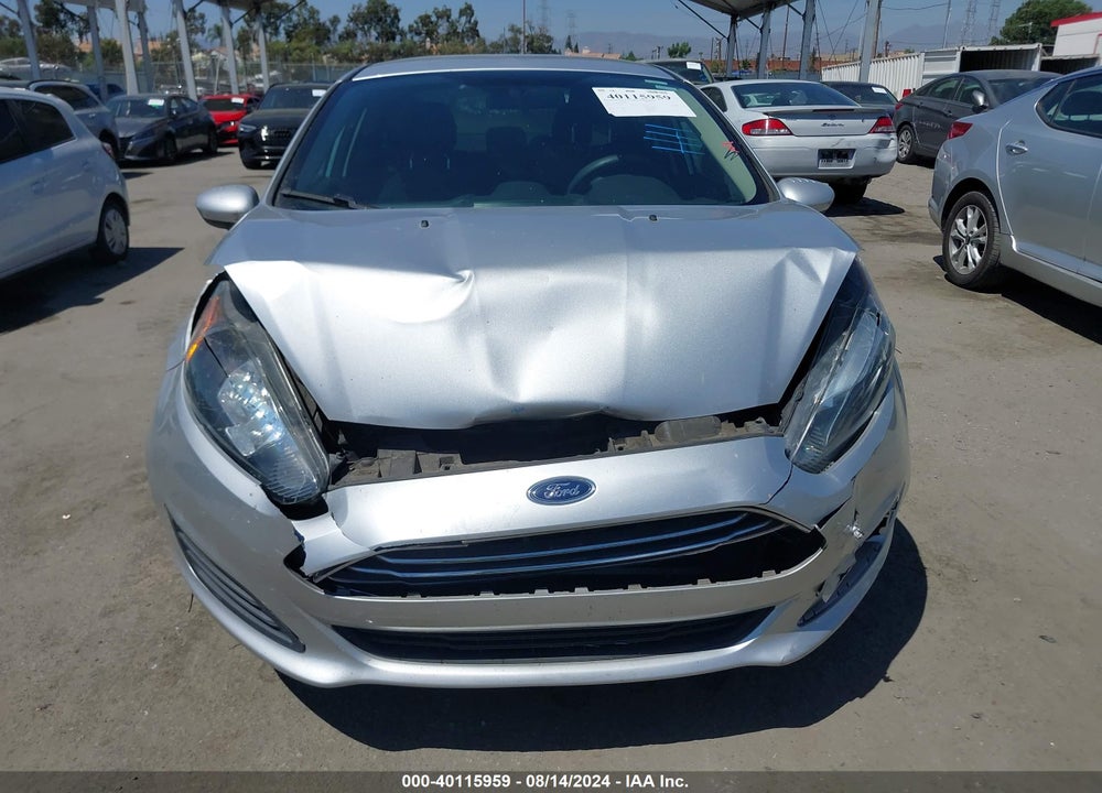 2017 FORD FIESTA S VIN: 3FADP4AJ6HM137874