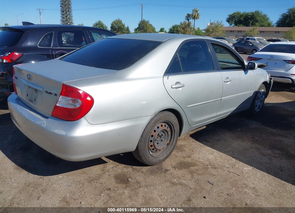 2004 TOYOTA CAMRY SE VIN: 4T1BE32K24U938151