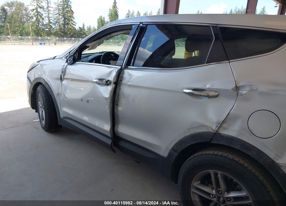 2018 HYUNDAI SANTA FE SPORT 2.4L VIN: 5XYZT3LB3JG546378