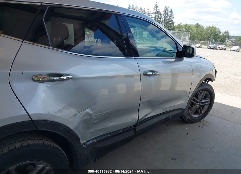 2018 HYUNDAI SANTA FE SPORT 2.4L VIN: 5XYZT3LB3JG546378