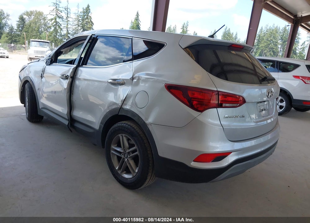 2018 HYUNDAI SANTA FE SPORT 2.4L VIN: 5XYZT3LB3JG546378