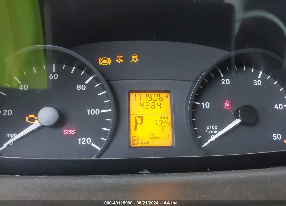 2013 MERCEDES-BENZ SPRINTER 3500 HIGH ROOF VIN: WD3PF1CC3D5770740