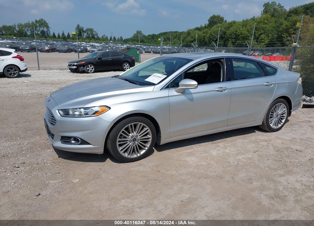 2014 FORD FUSION SE VIN: 3FA6P0HDXER108233