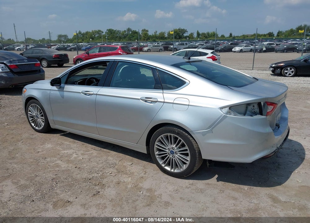 2014 FORD FUSION SE VIN: 3FA6P0HDXER108233