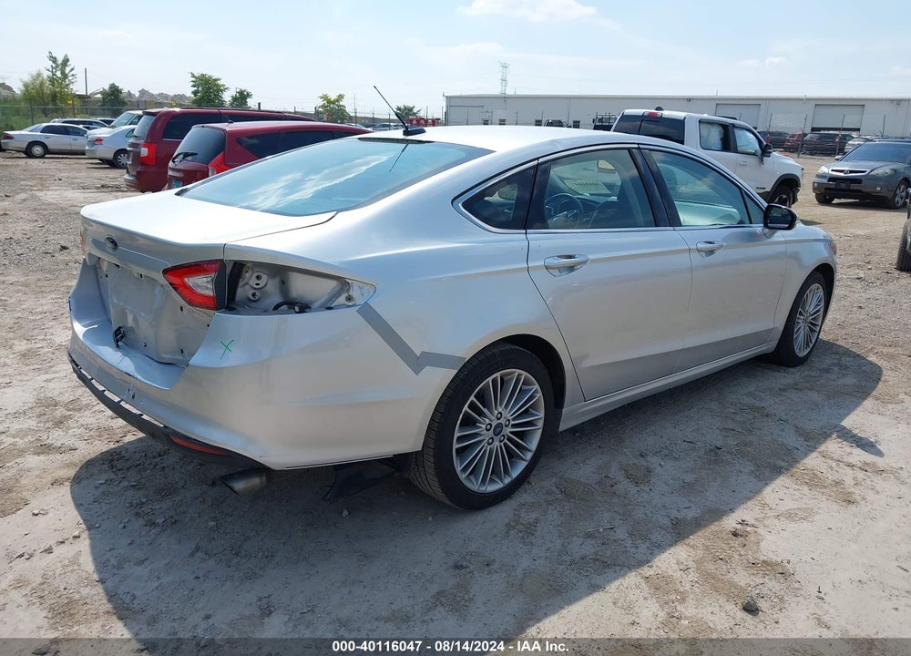 2014 FORD FUSION SE VIN: 3FA6P0HDXER108233