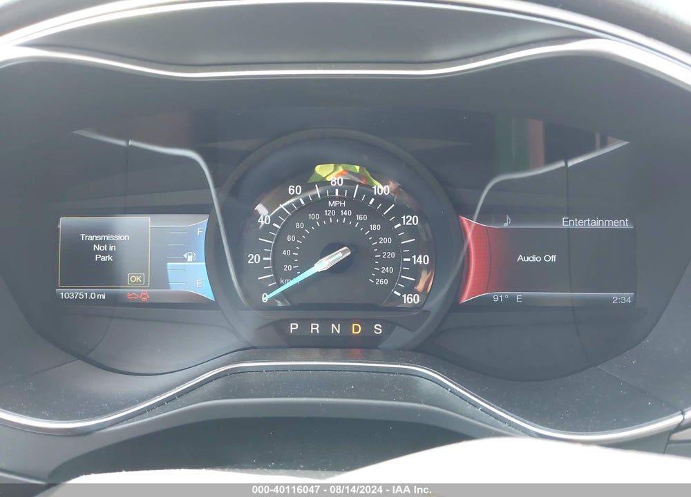 2014 FORD FUSION SE VIN: 3FA6P0HDXER108233