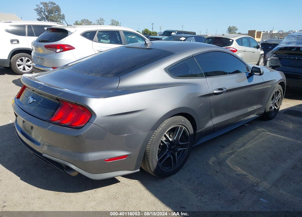2021 FORD MUSTANG ECOBOOST FASTBACK VIN: 1FA6P8TH6M5148416