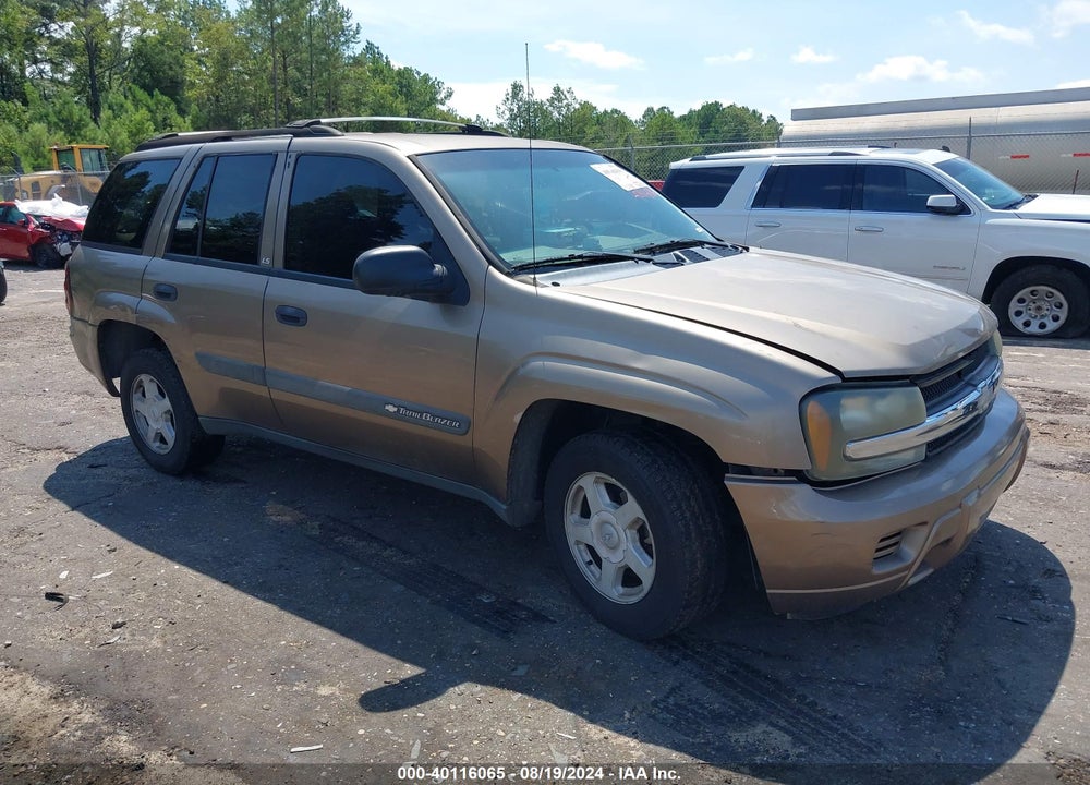 2003 CHEVROLET TRAILBLAZER LS VIN: 1GNDT13S032108677