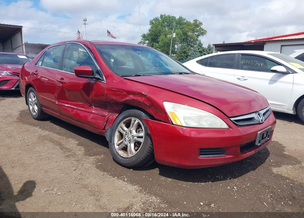 2007 HONDA ACCORD 2.4 EX VIN: 1HGCM56827A105642