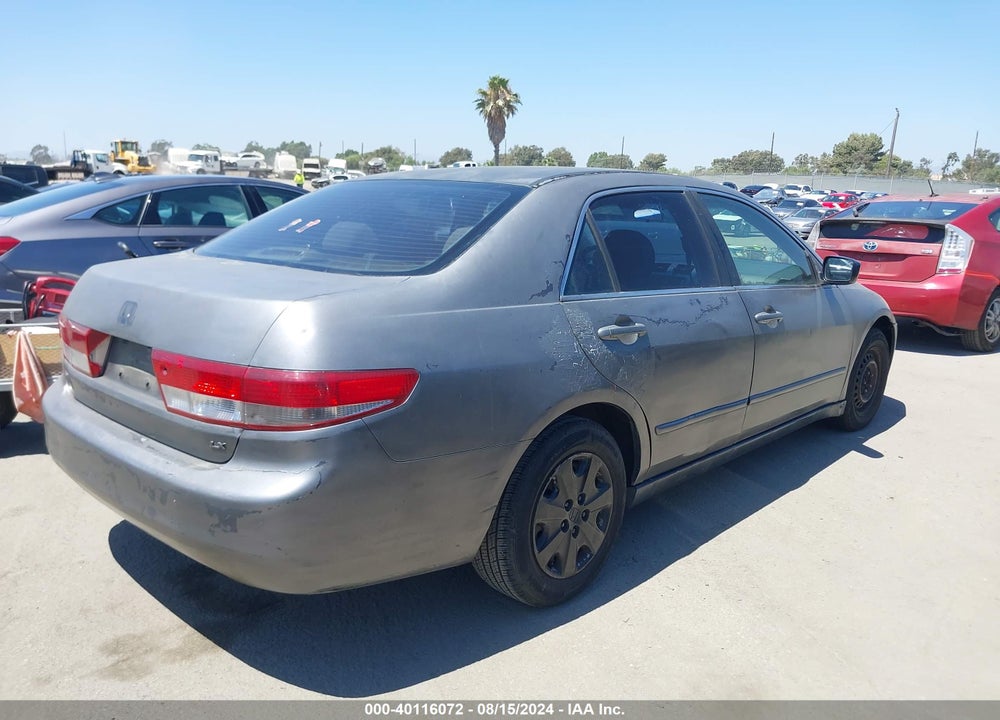 2004 HONDA ACCORD 2.4 LX VIN: JHMCM56354C001387